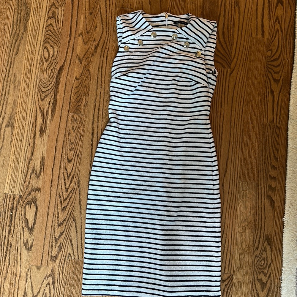 Tommy Hilfiger blue and white dress